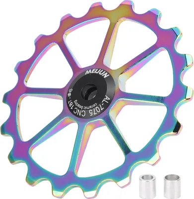 Produktbild von 18T Guide Roller Fahrrad Heckummeur -Riemenscheibe für Road Mountainbike -AccessoryMulticolor