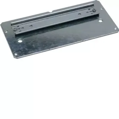 Produktbild von Hager Montageplatte univers FZ374 f.Kabelanschlusskasten m.Hutschiene