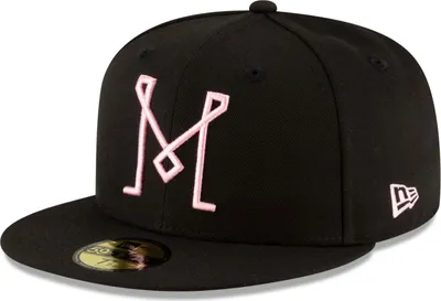 Produktbild von New Era 59Fifty Fitted Cap - MLS Inter Miami schwarz - 7 1/8