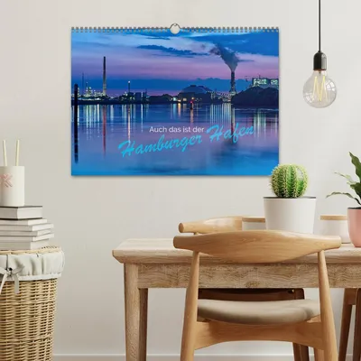 Produktbild von Auch das ist der Hamburger Hafen (Wandkalender 2026 DIN A3 quer), CALVENDO Monatskalender