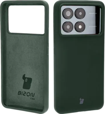 Produktbild von Bizon Soft Case für Xiaomi Poco F6 Pro, Dunkelgrün