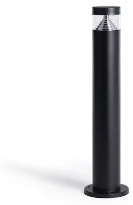 Produktbild von LED Bodenleuchte Außen 5W Oberfläche 50cm Edelstahl Inti Schwarz 3000K Warmweiß