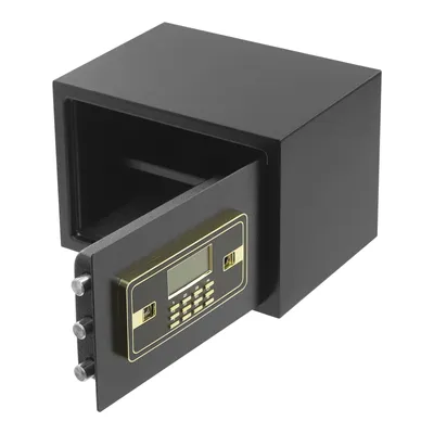 Image de 22 L Coffre-fort avec étagère amovible noir