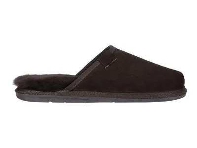Produktbild von Vanuba Herren Pantoffeln Soay Lammfell-Hausschuhe | natürliches Leder, handgefertigt | Gr. 40-47 und 4 Farben