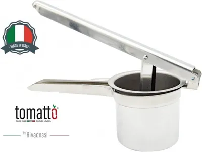 Imagen del producto de Aplastador/Rallador de patatas manual de acero inoxidable TOMATTO