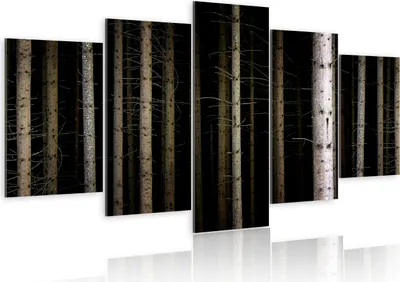 Produktbild von Modernes Wandbild 030212- 41 (100x50) - 5 Teilig Bilder Fotografie auf Vlies Leinwand Foto Bild Dekoration Wand Bilder Kunstdruck Natur