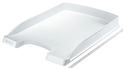 Image de Bac à courrier Leitz Flach Plus 52370001 DIN A4 empilable PS ws