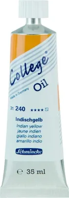 Produktbild von Schmincke 35ml College Öl Indischgelb ölfarbe 31 240 009