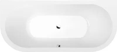 Produktbild von Polysan VIVA D Acryl-Badewanne wandstehende 175x80x47cm, weiß