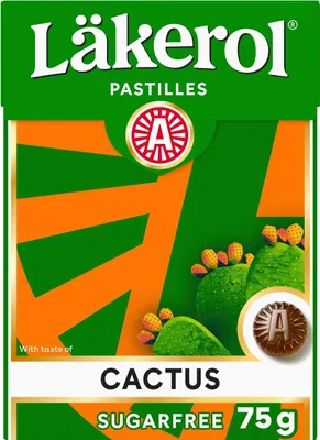 Produktbild von Läkerol Cactus sugarfree Big Pack 75g
