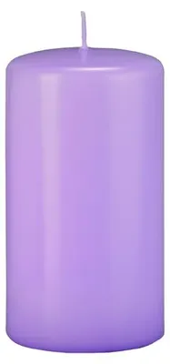 Produktbild von Flachkopf-Stumpenkerzen Mittelflieder 120 x Ø 50 mm, 4 Stück