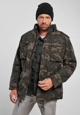 Obrázek produktu pro Urban Classics Pánská zimní bunda Kidoom maskáčová zelená XXL