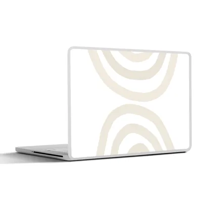 Produktbild von MuchoWow® Laptop Aufkleber Sticker Cover Regenbogen - Pastell - Design - Abstrakt 30x21 cm - Sticker für Laptop - Selbstklebend