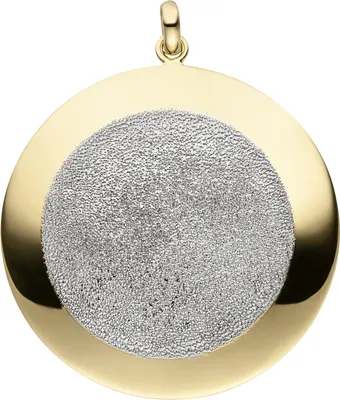 Produktbild von JOBO Anhänger 925 Sterling Silber vergoldet mit Glitzereffekt