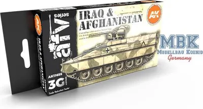 Obrázok produktu pre AK Interactive S.L. AK-11655 IRAQ & AFGHANISTAN (3. generácia)