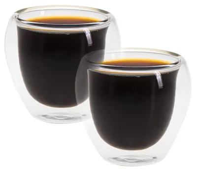 Productafbeelding van Camry CR4427 espressokopjes set, dubbelwandig, 72,7 ml