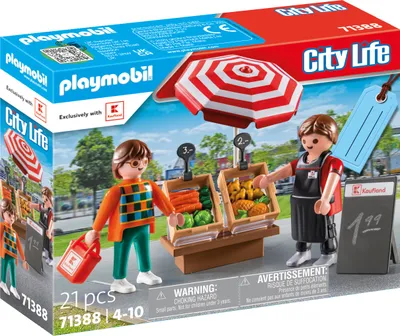 Obrázok produktu pre Obchodný dom PLAYMOBIL 71388 Stánok so zeleninou