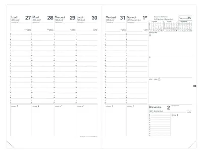 Productafbeelding van QUO VADIS 282004Q, QUO VADIS Oplaadbare agenda "Planning SD", 2025/2026, 16 maanden