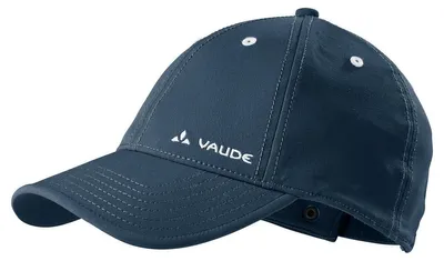 Imagen del producto de Gorra softshell de VAUDE, ofrece alta protección contra los dañinos rayos solares, color azul marino (Dark sea Uni)