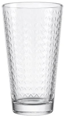 Produktbild von Glas Trinkglas 380ml STARS, mit Struktur