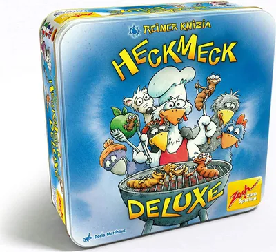 Immagine prodotto di Zoch 601105073 Heckmeck Deluxe, il turbolento gioco di dadi in una pratica scatola di metallo, dagli 8 anni in su