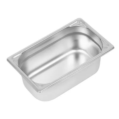 Obrázek produktu pro Nádoba Vogue GN Heavy-Duty 1/4 z nerezové oceli 100 mm