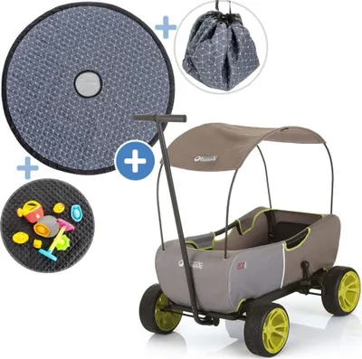 Immagine prodotto di Hauck Toys for Kids Carretto Eco Mobil - pieghevole con tettuccio,