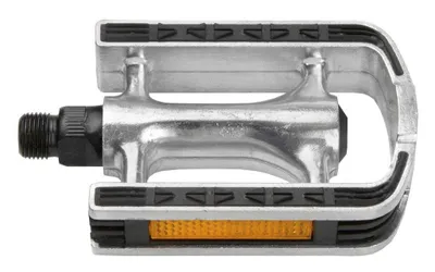 Produktbild von Fahrradpedale Fahrrad Pedale M-WAVE (Anti-Rutsch) Alu-Silber