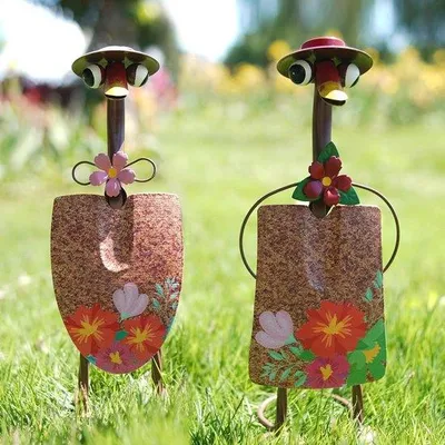 Immagine prodotto di Ornamenti metallici per vasi, confezione da 2 pezzi.