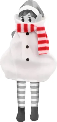 Produktbild von Schneemann Kostüm für Elf Puppe winterliches Deko Zubehör -