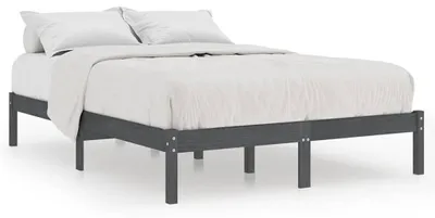 Obrázok produktu pre vidaXL Posteľ z masívu sivá borovica 200x200 cm