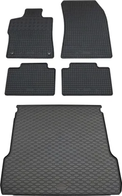 Produktbild von Rigum Gummi Fußmatten + Kofferraumwanne im Set für Peugeot 308 III SW Kombi