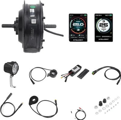 Obrázek produktu pro Nábojový motor Bafang, 48V 500W, vodotěsný IP65, přední 500W P860C, brzdový senzor