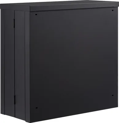 Immagine prodotto di SucceBuy Armadio a muro pieghevole, 66 cm (26 pollici), armadietto da garage in metallo, capacità di carico 109 kg, ripiano regolabile, cassetta porta attrezzi magnetica per ufficio, casa, magazzino, nero