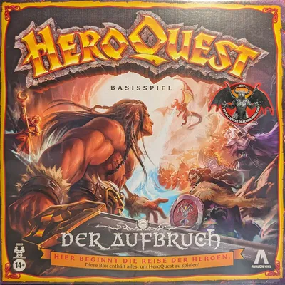 Produktbild von Hasbro Gaming Avalon Hill HeroQuest Der Aufbruch, 14 Jahr(e), 90 min