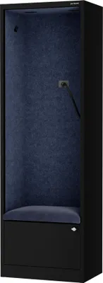 Produktbild von JAN NOWAK Akustikkabine Telefonkabine Meetingkabine SALLY MentalBox Navy Blue 60 cm