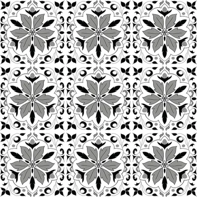 Zdjęcie produktu dla Samoprzylepne naklejki ścienne imitujące płytki do kuchni i łazienki – 9 naklejek Azulejos Flutinia – 9 naklejek o wymiarach 20 x 20 cm