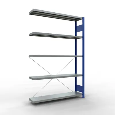 Zdjęcie produktu dla Półki dodatkowe w systemie wtykowym - 2000x1300x300 mm, typ 250 kg