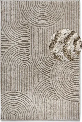 Produktbild von Elle Decoration Gallery Hochflor Teppich Chappe Beige