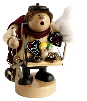 Produktbild von Räucherfigur Lebkuchenverkäufer 18 cm