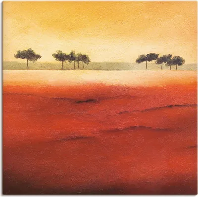 Produktbild von ARTland Leinwandbild Baumgrenze III Größe: 40x40 cm
