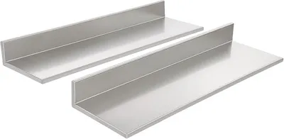 Imagen del producto de Estante de pared de acero inoxidable, juego de 2 unidades, para especias, ideal para la cocina