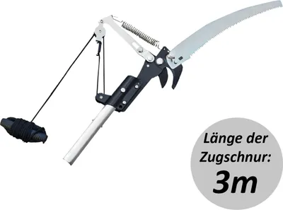 Produktbild von FenWi Raupenschere / Astschere mit 3m Zugschnur als Zubehör zu Alu-Teleskopstangen