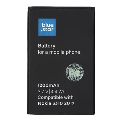 Obrázek produktu pro BATERIE vhodná pro Nokia 3310 (2017)/230/225 1200m/Ah Li-Ion BLUE STAR