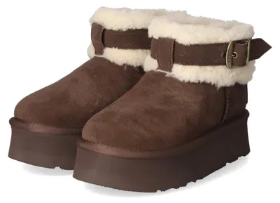 Imagen del producto de Australia Luxe Collective, botas de invierno para mujer, modelo EDEN, color marrón, material: cuero, talla: 41