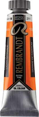Produktbild von Rembrandt Ölfarbe Tube 15 ml Kadmiumorange 211