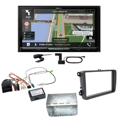Produktbild von Pioneer AVIC-Z930DAB Navigation CD USB Einbauset für Tiguan Amarok Caddy Jetta