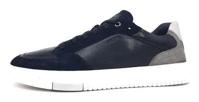 Produktbild von GEOX Sneaker SEGNALE, Rauleder, Blau, Herren