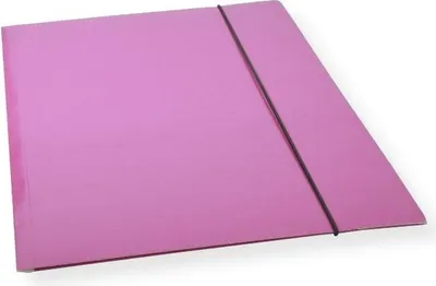 Produktbild von A4-Mappe mit Gummiband, violett lackiert, 300 g/m² (10 Stück) – Penword