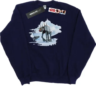 Produktbild von Star Wars - "AT-AT" Sweatshirt für Damen BI36653 (L) (Marineblau)
